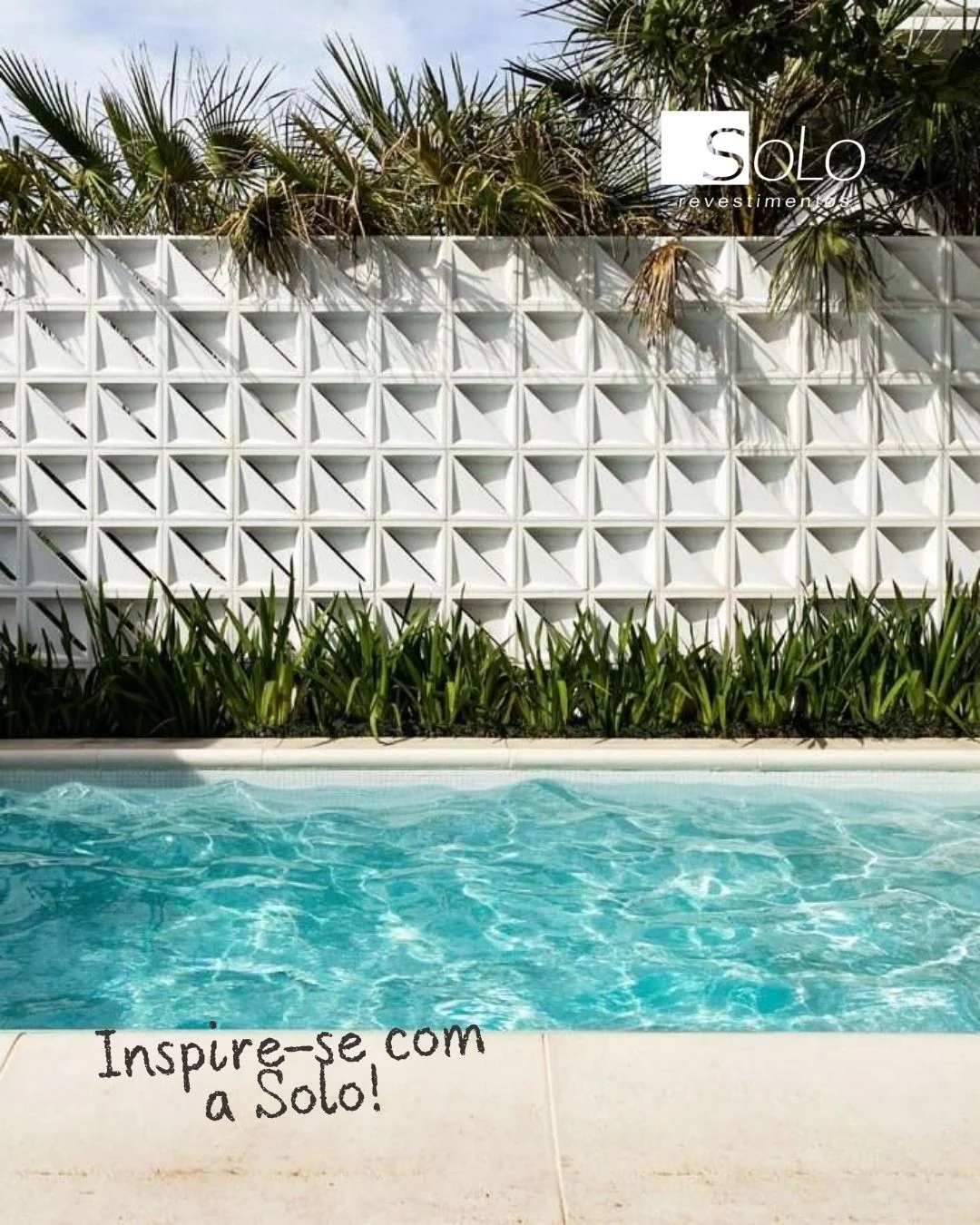 Piscina contemporânea